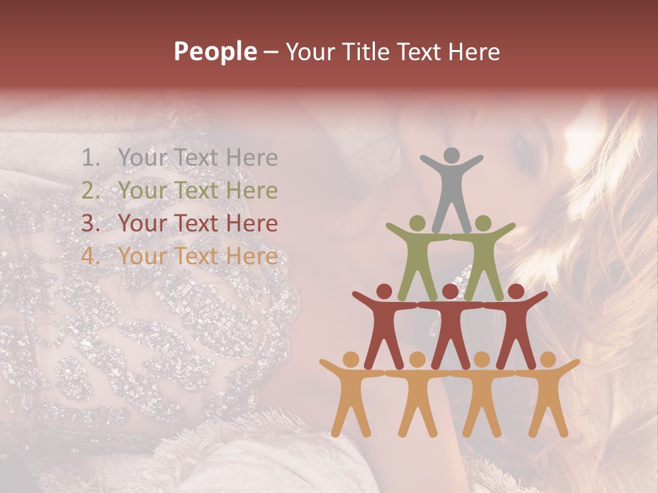 Love Female Elegance PowerPoint Template