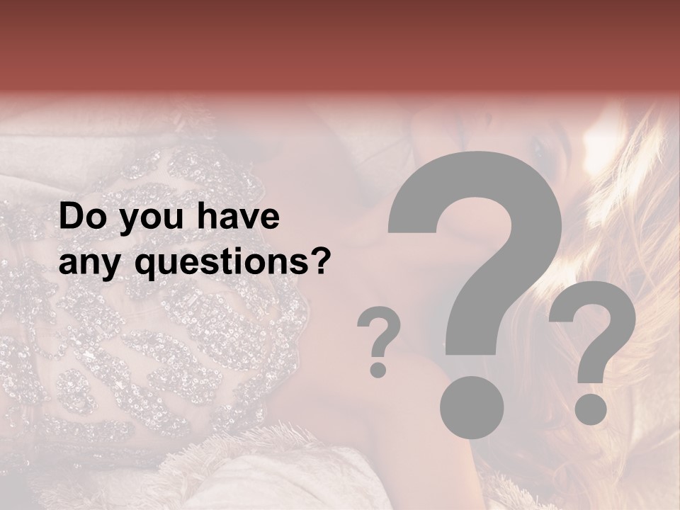 Love Female Elegance PowerPoint Template