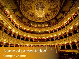 Empty Decoration Europe PowerPoint Template