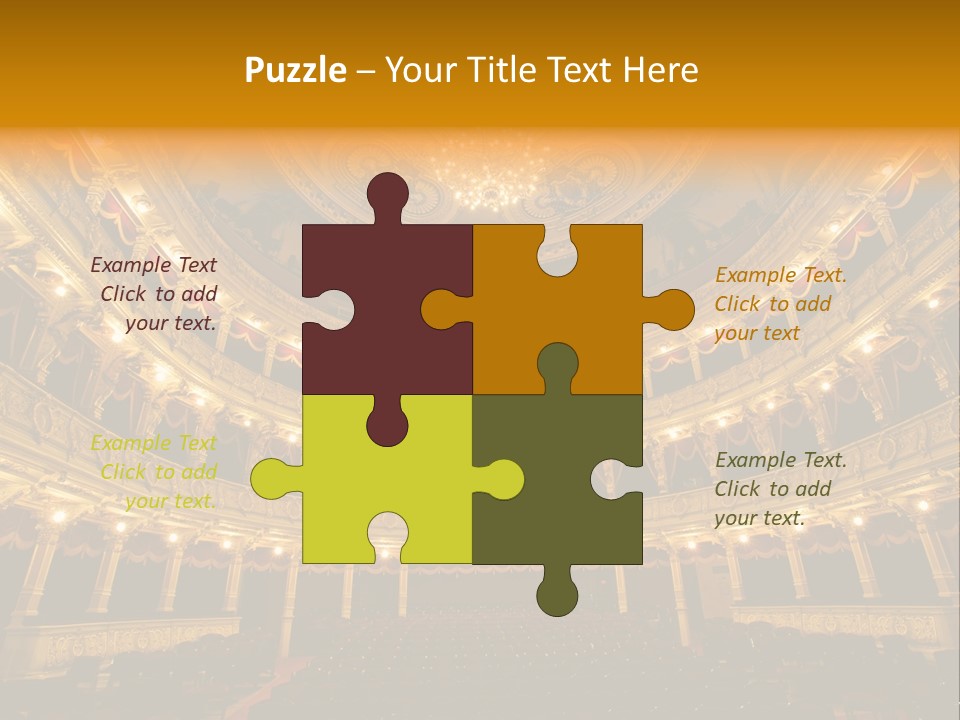 Empty Decoration Europe PowerPoint Template