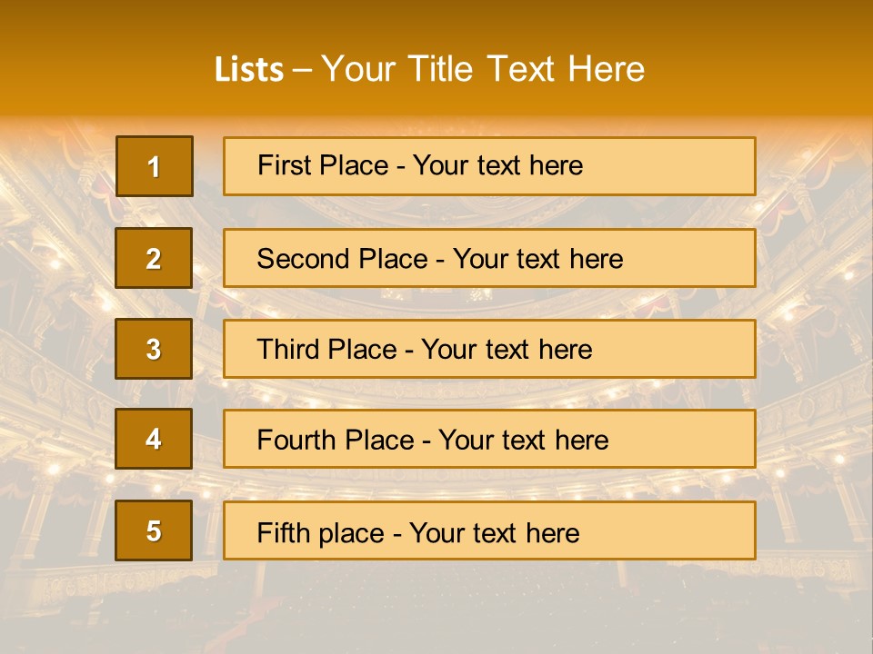 Empty Decoration Europe PowerPoint Template