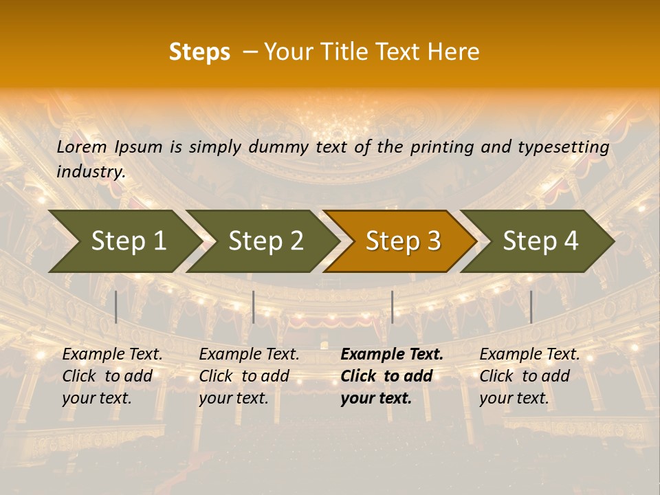 Empty Decoration Europe PowerPoint Template