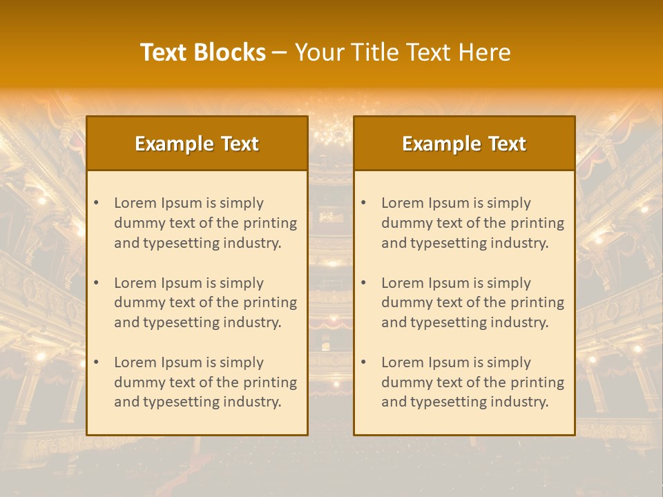 Empty Decoration Europe PowerPoint Template