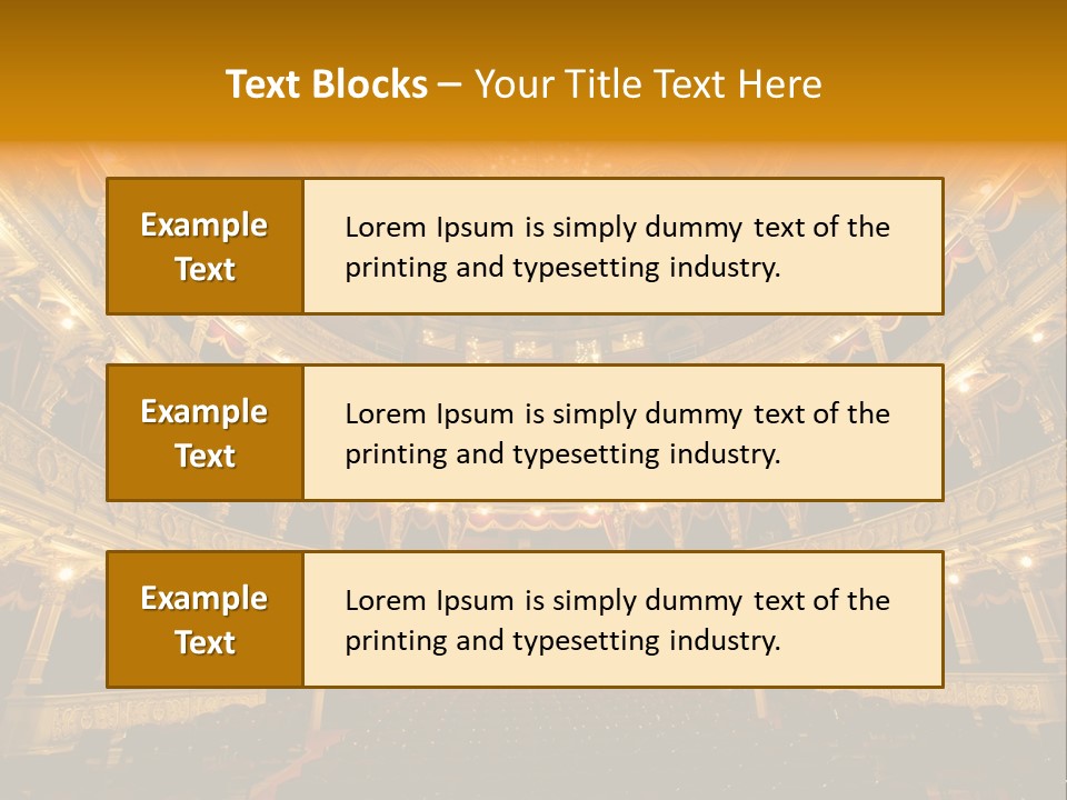 Empty Decoration Europe PowerPoint Template