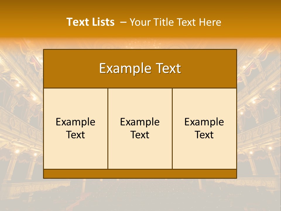 Empty Decoration Europe PowerPoint Template