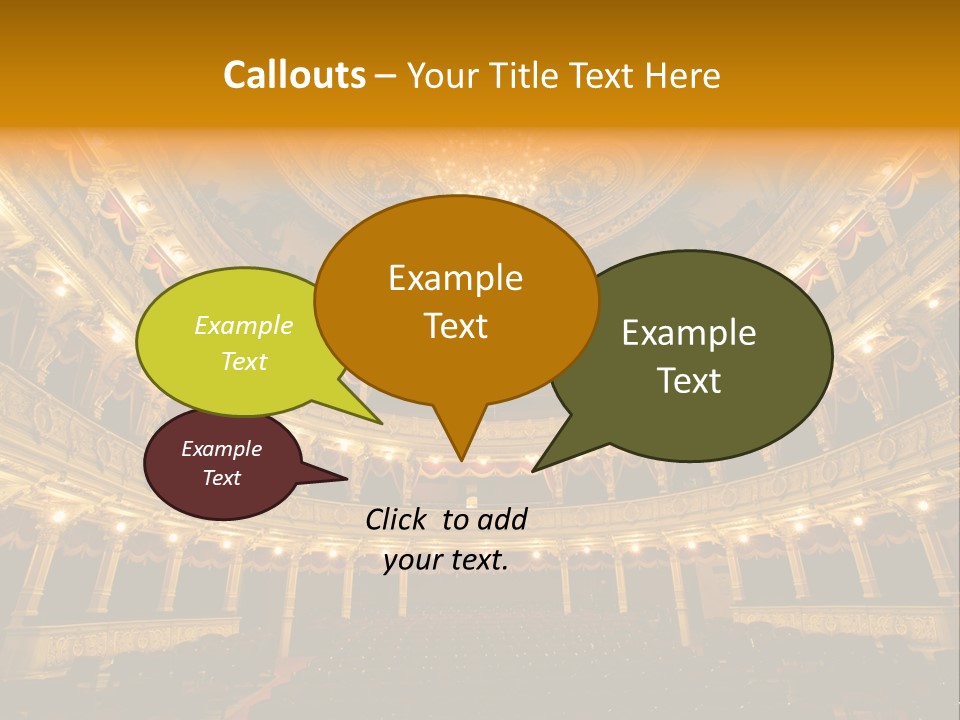 Empty Decoration Europe PowerPoint Template