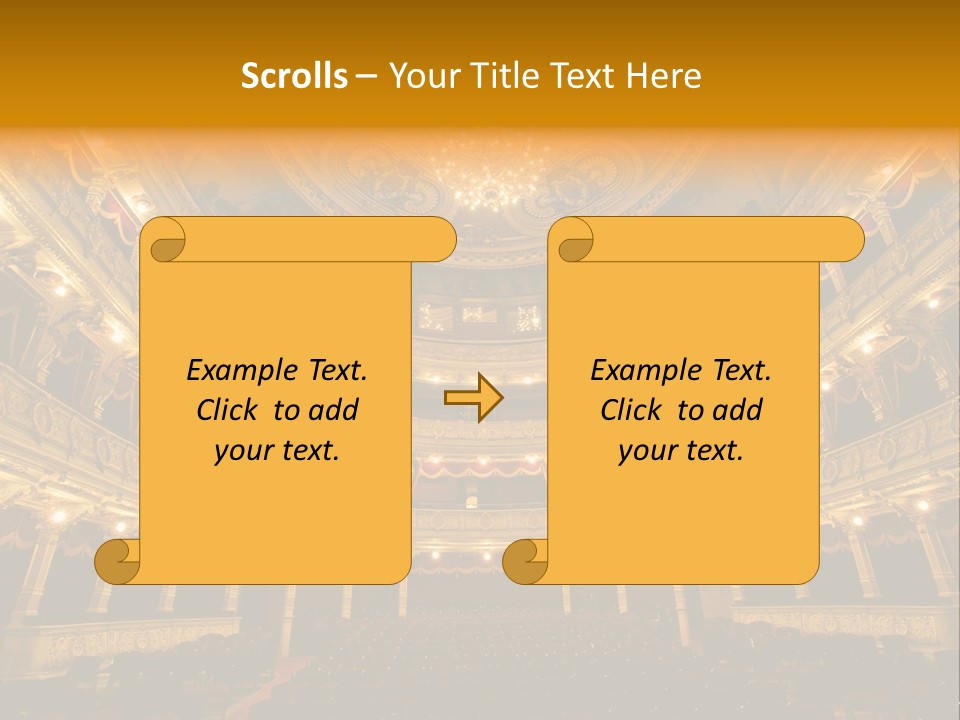 Empty Decoration Europe PowerPoint Template