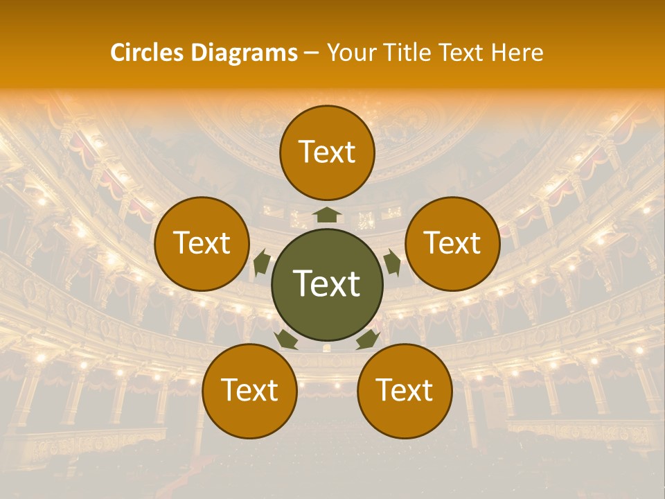 Empty Decoration Europe PowerPoint Template