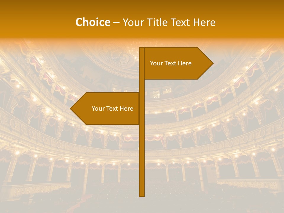 Empty Decoration Europe PowerPoint Template