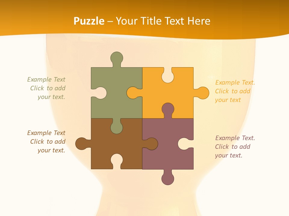 Breakfast Delicious Orange PowerPoint Template