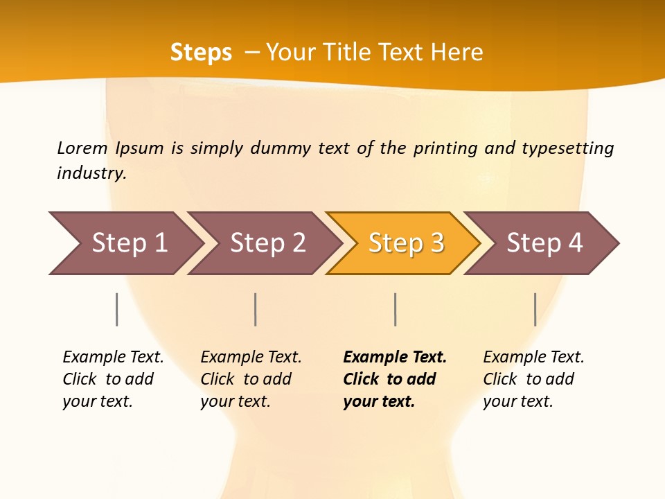 Breakfast Delicious Orange PowerPoint Template