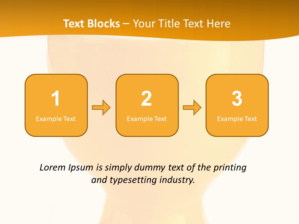 Breakfast Delicious Orange PowerPoint Template