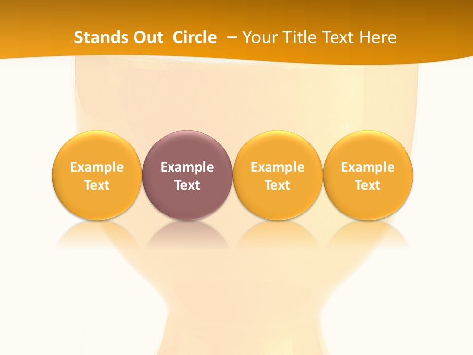 Breakfast Delicious Orange PowerPoint Template