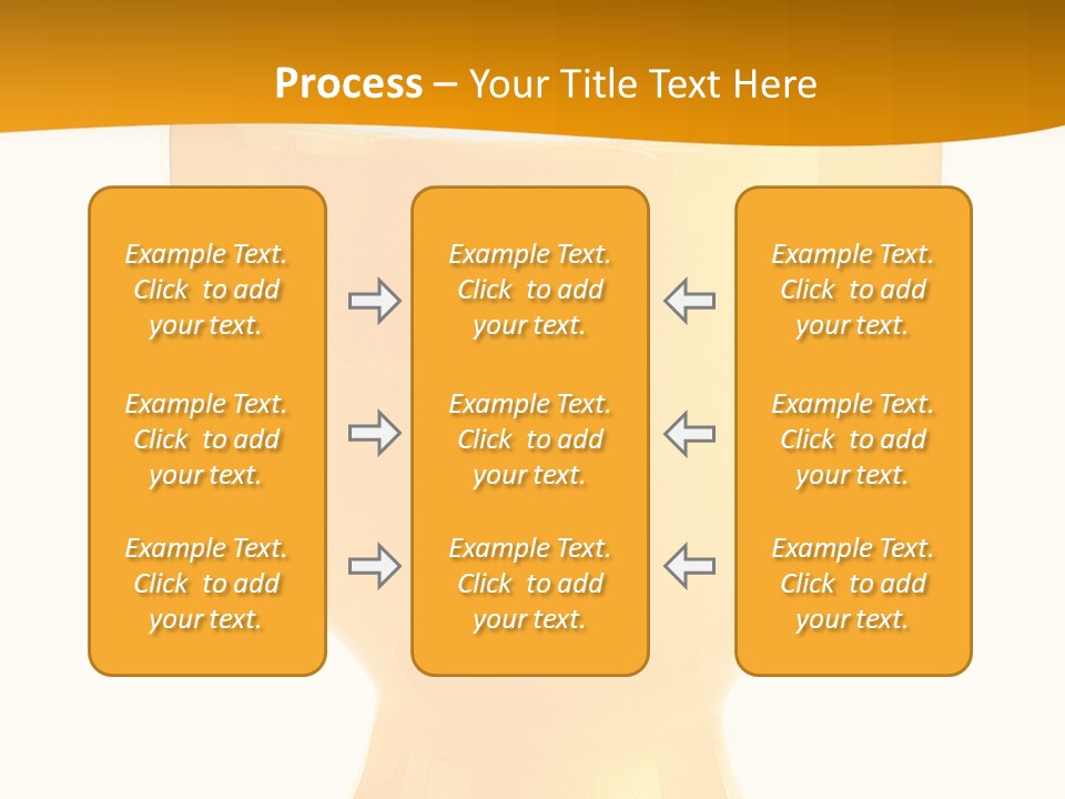 Breakfast Delicious Orange PowerPoint Template