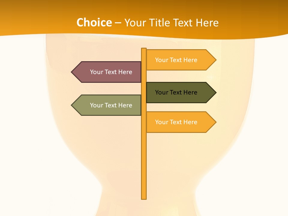 Breakfast Delicious Orange PowerPoint Template