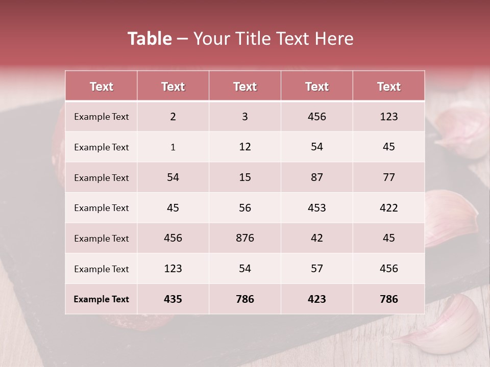 Entree Italian Food PowerPoint Template