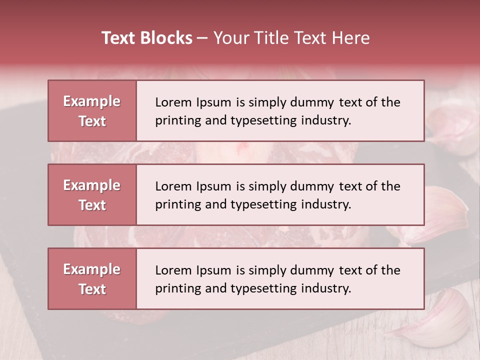 Entree Italian Food PowerPoint Template