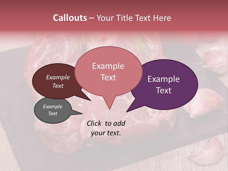 Entree Italian Food PowerPoint Template