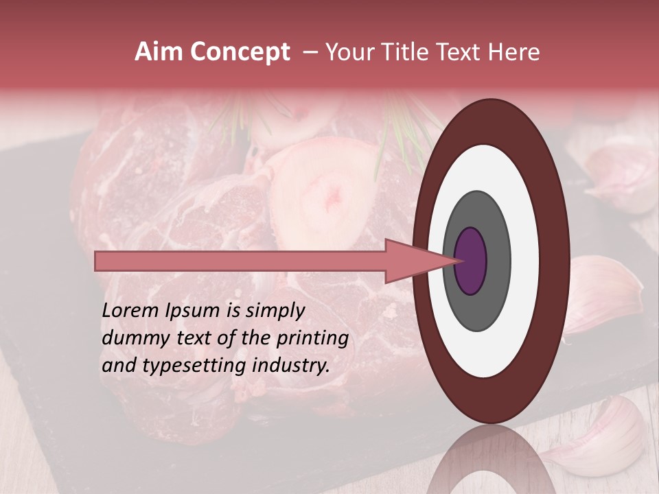 Entree Italian Food PowerPoint Template