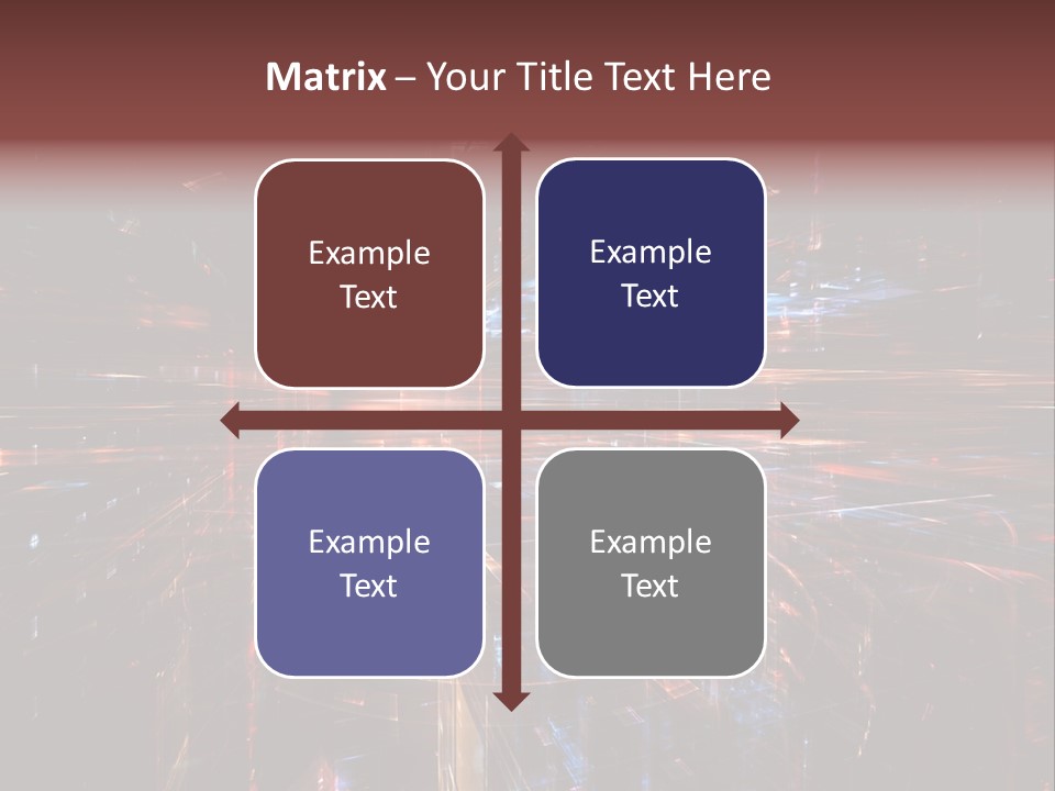 A Dark Background With A Lot Of Bright Lights PowerPoint Template