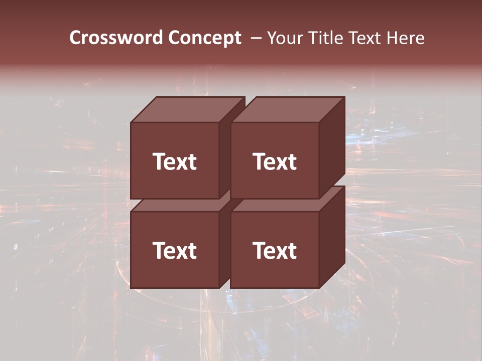 A Dark Background With A Lot Of Bright Lights PowerPoint Template