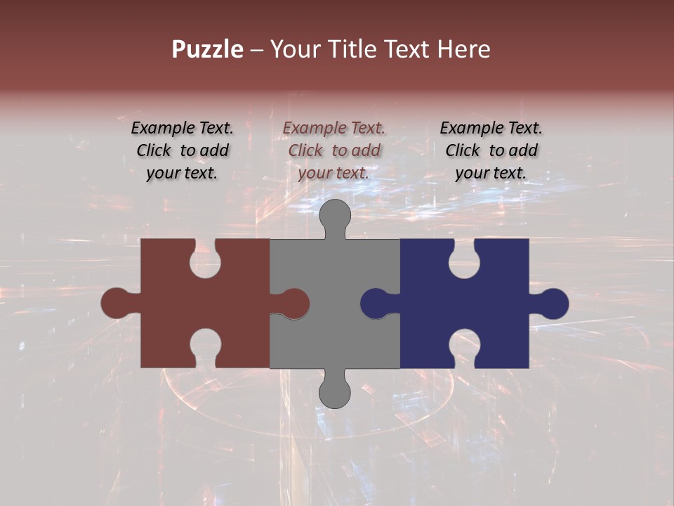 A Dark Background With A Lot Of Bright Lights PowerPoint Template