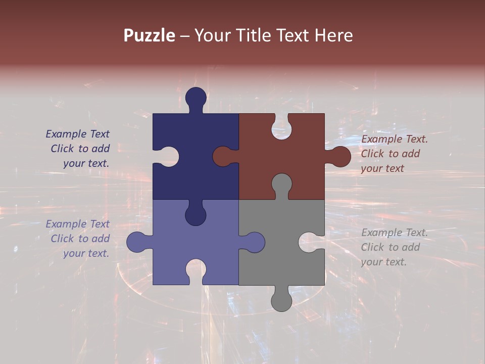 A Dark Background With A Lot Of Bright Lights PowerPoint Template