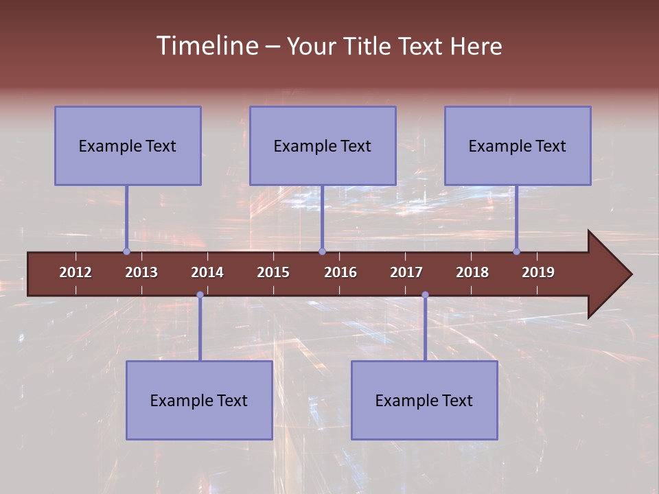 A Dark Background With A Lot Of Bright Lights PowerPoint Template