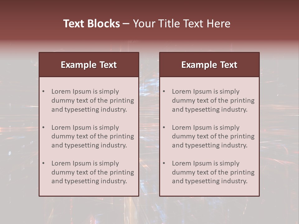 A Dark Background With A Lot Of Bright Lights PowerPoint Template