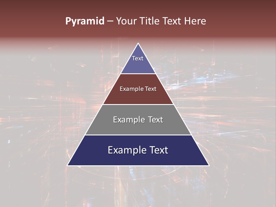 A Dark Background With A Lot Of Bright Lights PowerPoint Template