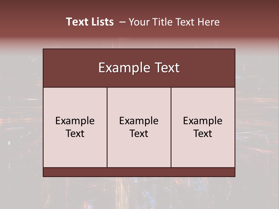 A Dark Background With A Lot Of Bright Lights PowerPoint Template
