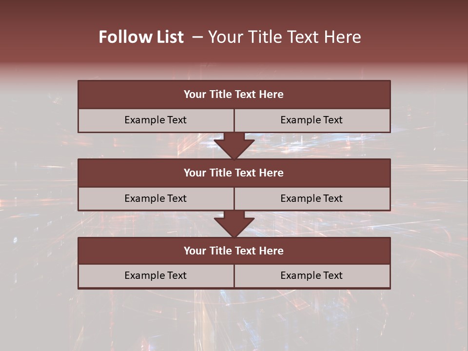 A Dark Background With A Lot Of Bright Lights PowerPoint Template