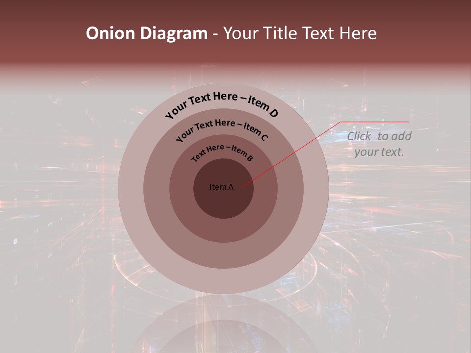 A Dark Background With A Lot Of Bright Lights PowerPoint Template