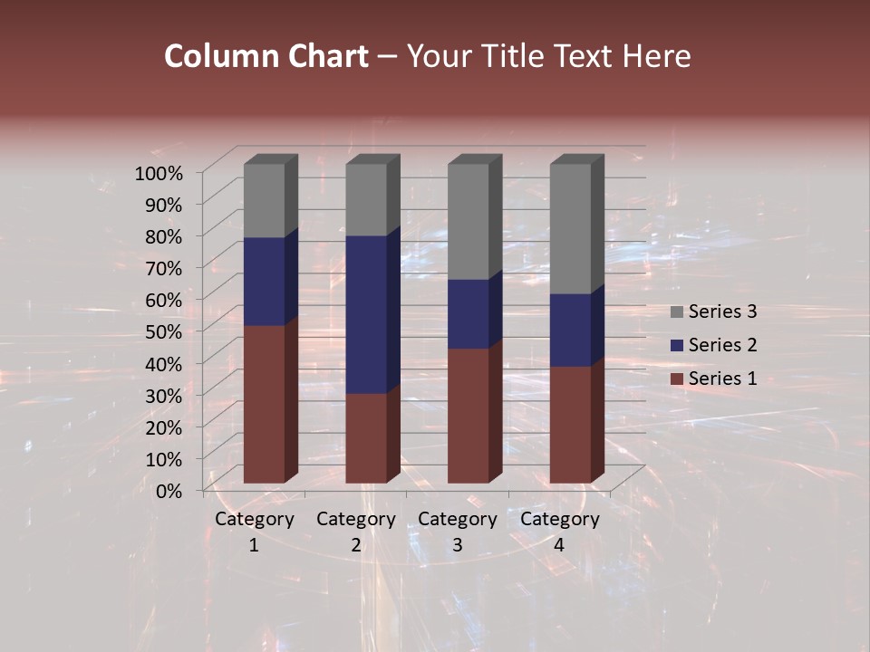 A Dark Background With A Lot Of Bright Lights PowerPoint Template