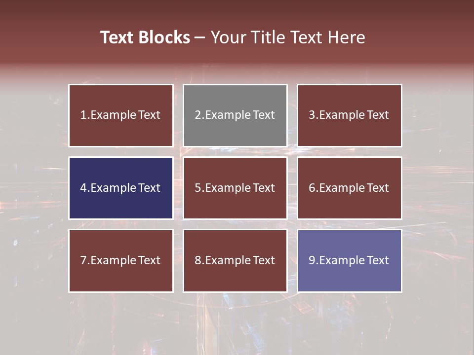 A Dark Background With A Lot Of Bright Lights PowerPoint Template