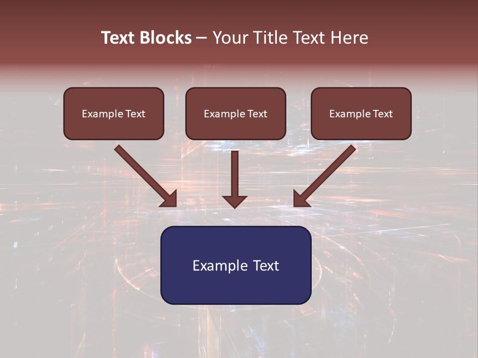 A Dark Background With A Lot Of Bright Lights PowerPoint Template
