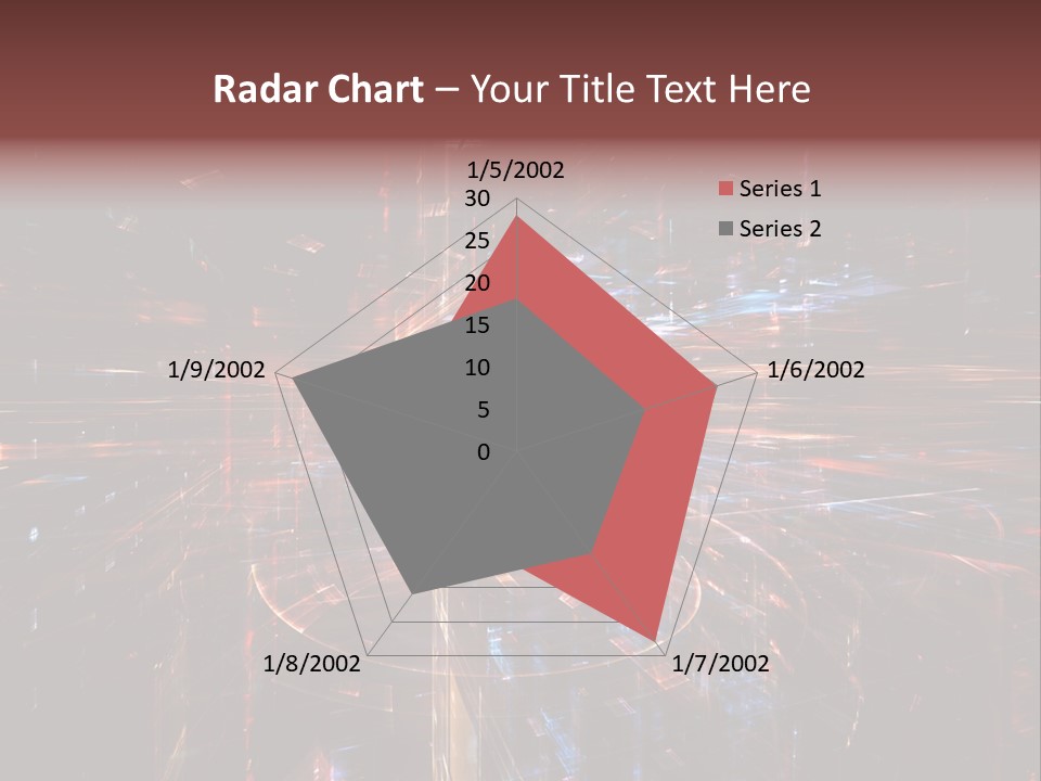 A Dark Background With A Lot Of Bright Lights PowerPoint Template