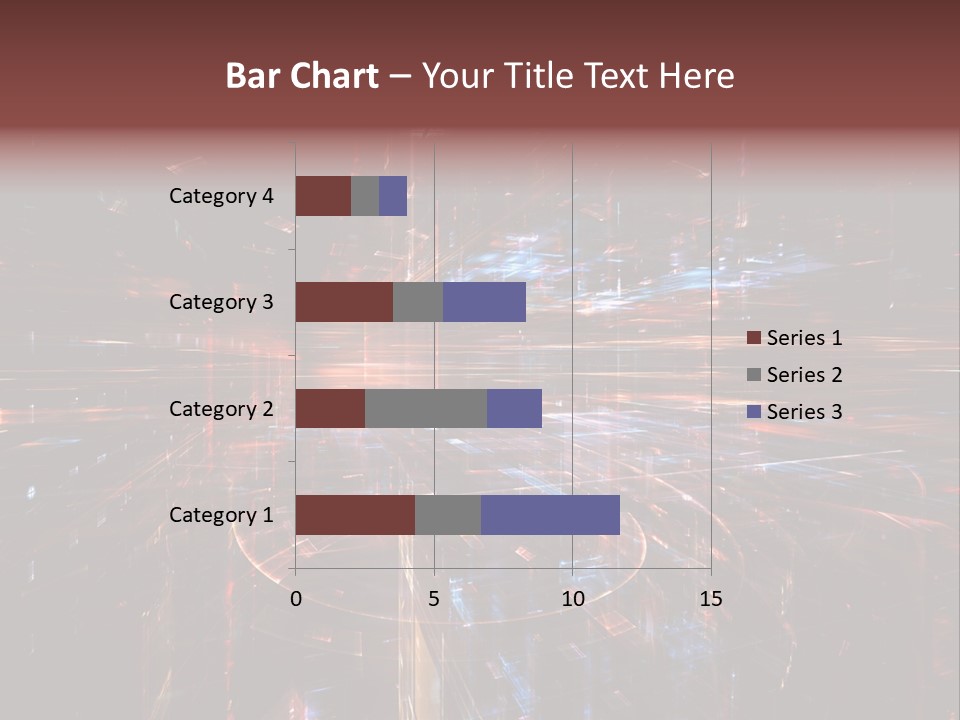 A Dark Background With A Lot Of Bright Lights PowerPoint Template