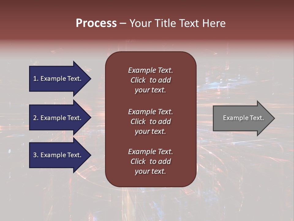 A Dark Background With A Lot Of Bright Lights PowerPoint Template