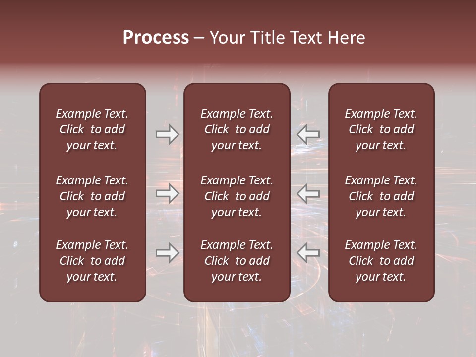 A Dark Background With A Lot Of Bright Lights PowerPoint Template