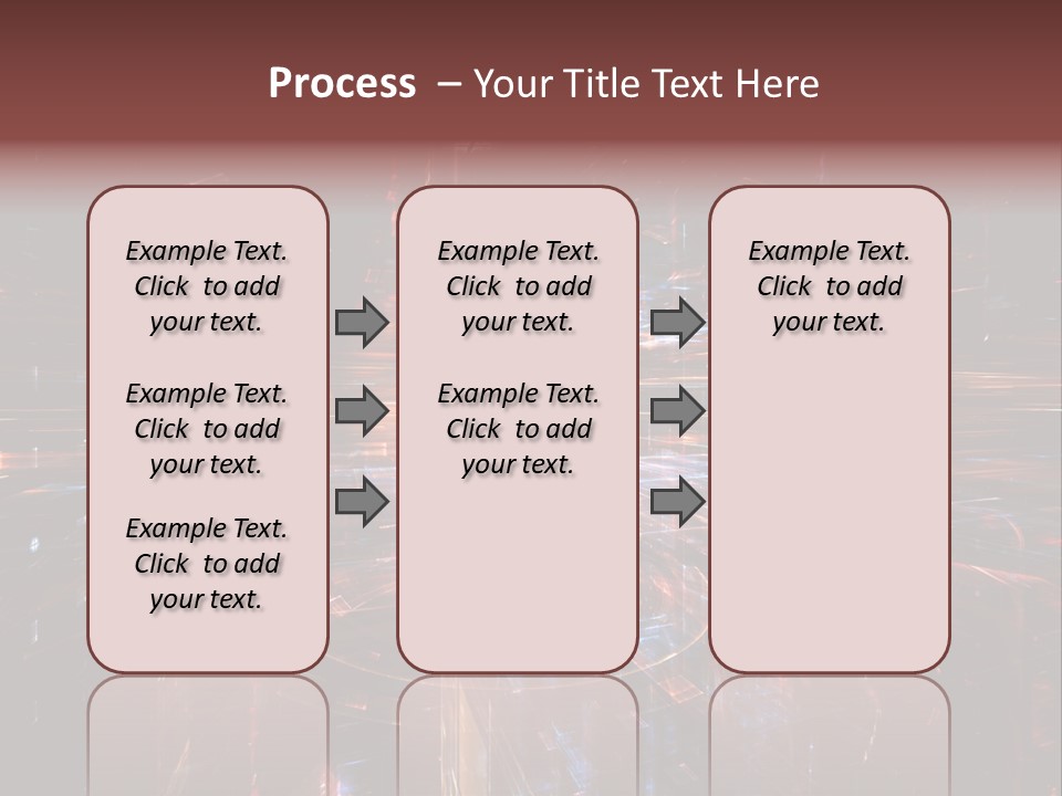 A Dark Background With A Lot Of Bright Lights PowerPoint Template