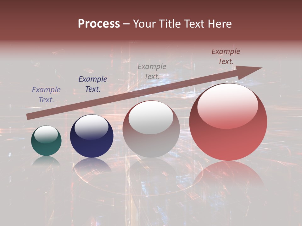 A Dark Background With A Lot Of Bright Lights PowerPoint Template