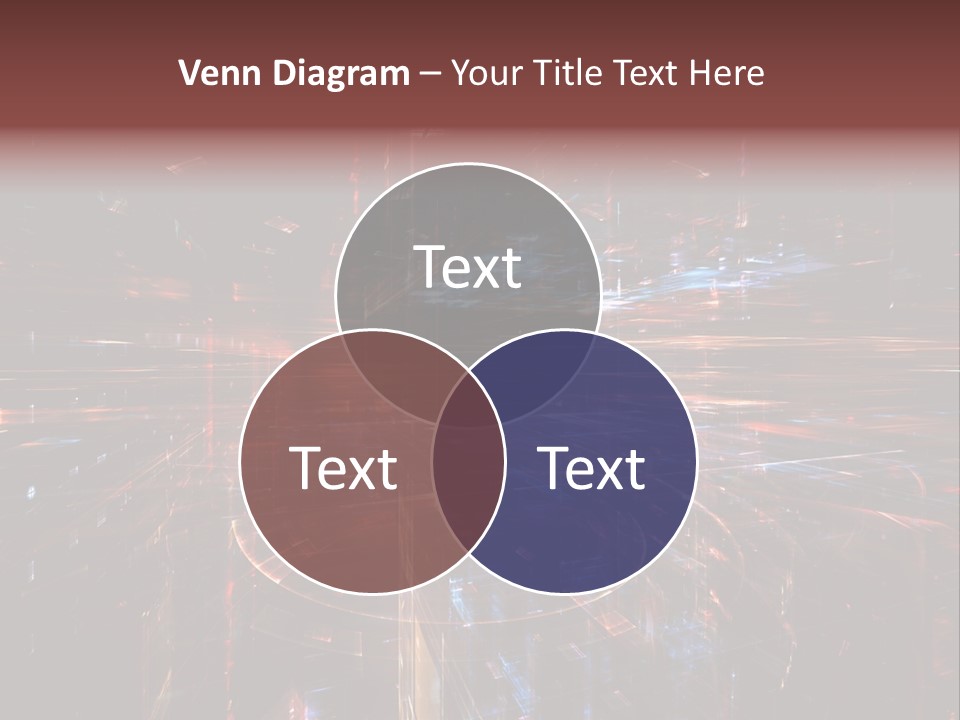 A Dark Background With A Lot Of Bright Lights PowerPoint Template