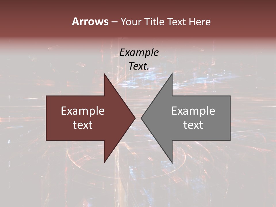 A Dark Background With A Lot Of Bright Lights PowerPoint Template