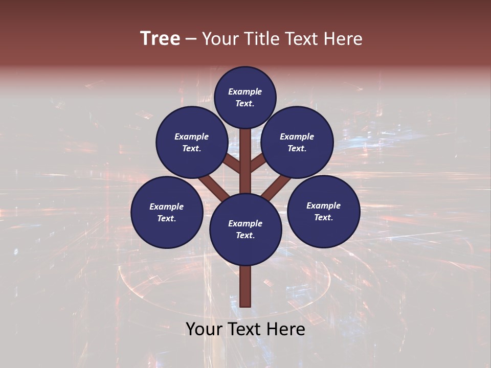 A Dark Background With A Lot Of Bright Lights PowerPoint Template