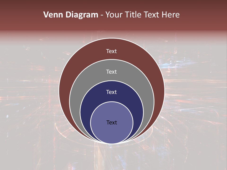 A Dark Background With A Lot Of Bright Lights PowerPoint Template
