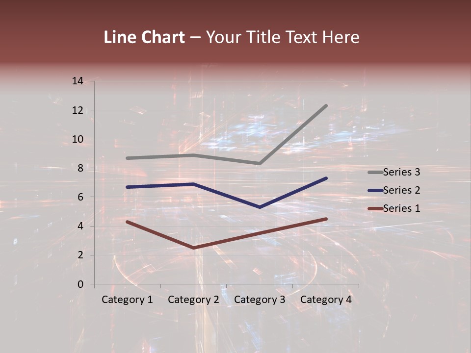 A Dark Background With A Lot Of Bright Lights PowerPoint Template