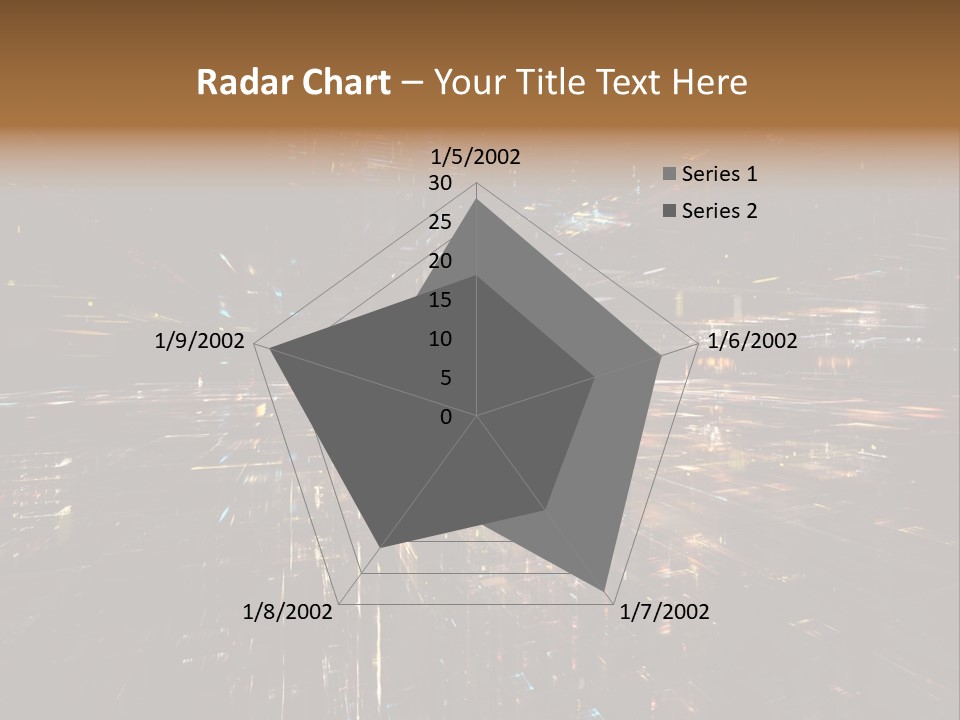 Texture Perspective City PowerPoint Template