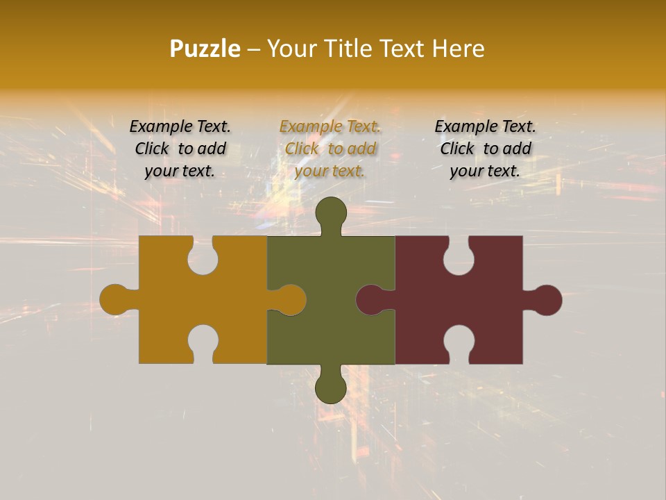 Texture Perspective City PowerPoint Template