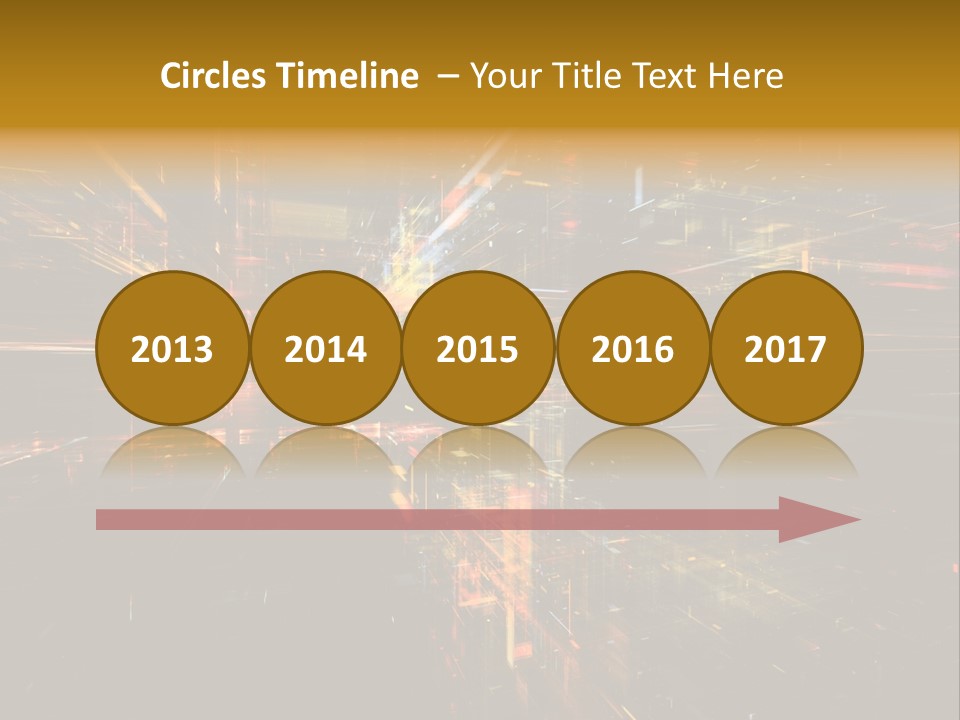 Texture Perspective City PowerPoint Template